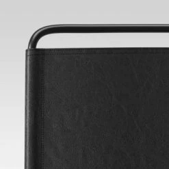 Ward Sling Metal Counter Height Barstool Black Faux Leather - Threshold™ -Every Space Store GUEST a6060c85 f4a0 4e8c 8bad 4440426f5ad6