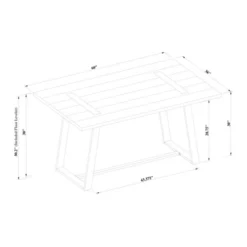 Brimfield Metal Base Dining Table - Threshold -Every Space Store GUEST a9d70af0 4bbb 4a50 943e 3523f38714e0