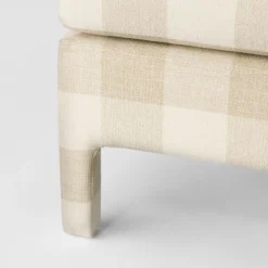 Bellfield Fully Upholstered Bench Checkered - Threshold™ Designed With Studio McGee -Every Space Store GUEST aa01d626 8daa 424b b2db 3bcc89b4132f