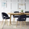 Galles Mid-Century Upholstered Dining Chair - Threshold™ 1 Galles Mid-Century Upholstered Dining Chair - Threshold™ -Every Space Store GUEST aaff6e4d b372 4a91 b6fd 5e9c94602a8a