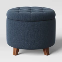 Tufted Round Storage Ottoman - Threshold -Every Space Store GUEST ac3ff38e 3c31 442a 8cdd 27eb008a7b3d