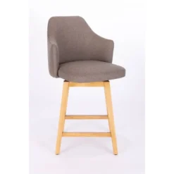 Kinston Swivel Curved Back Upholstered Counter Height Barstool - Threshold™ 19 Kinston Swivel Curved Back Upholstered Counter Height Barstool - Threshold™ -Every Space Store GUEST ac591056 690f 4419 9a77 7e7acc88ba5d