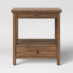 Shelburne Nightstand With Drawer/Shelf - Threshold™ -Every Space Store GUEST ad43a075 d265 4c85 9b1f fd0aebb2bfdf