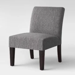 Quincy Basic Slipper Chair Charcoal - Threshold™ -Every Space Store GUEST b37116c4 38db 4a13 b85a 970d05202849