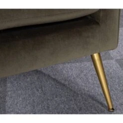 Carmine Luxe Arm Accent Chair With Brass Legs - Threshold™ -Every Space Store GUEST b4c44e24 5104 465f 96b0 1603eb30f4b3