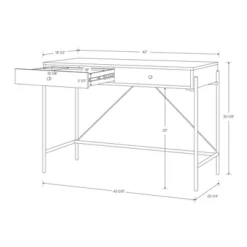 Elowen Desk With Drawer - Threshold™ -Every Space Store GUEST b50554f0 d825 4feb bced d63f4206ffed