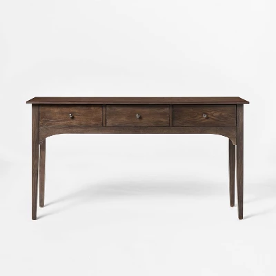 Palma 60" Arched Console Table Dark Brown - Threshold™ Designed With Studio McGee 4 Palma 60" Arched Console Table Dark Brown - Threshold™ Designed With Studio McGee - Image 2