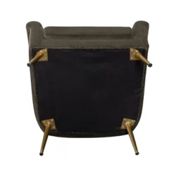 Carmine Luxe Arm Accent Chair With Brass Legs - Threshold™ -Every Space Store GUEST b6f59835 3277 40ac 8807 c2aa405025ed