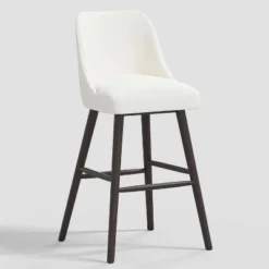 Geller Modern Textured Linen Counter Height Barstool - Threshold™ -Every Space Store GUEST ba8fd7c6 dc5d 4ee6 8806 a6e46213f2c3