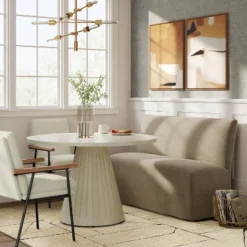 Replacement Slipcover Only For 57" Jean Dining Banquette - Threshold™ -Every Space Store GUEST bba19fc9 363c 4174 a9cc a8ee4a003193