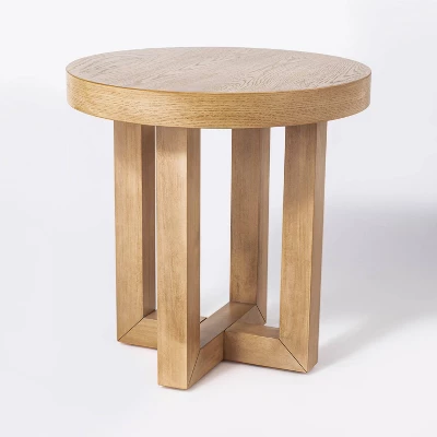 Rose Park Round Wood End Table - Threshold™ Designed With Studio McGee 5 Rose Park Round Wood End Table - Threshold™ Designed With Studio McGee - Image 3