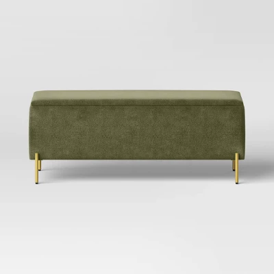 Ivy Upholstered Storage Bench - Threshold™ 5 Ivy Upholstered Storage Bench - Threshold™ - Image 3