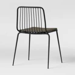 Set Of 2 Sodra Rounded Seat Wire Dining Chair Black - Threshold™ 14 Set Of 2 Sodra Rounded Seat Wire Dining Chair Black - Threshold™ -Every Space Store GUEST beee2ef8 8c06 41f9 85cc 368726c46ac7