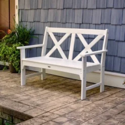 Shawboro POLYWOOD Outdoor Patio Bench - Threshold™ -Every Space Store GUEST befb0ecf 2b08 4913 9fdb bcf77a273978