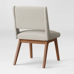 Holmdel Mid-Century Dining Chair Beige - Threshold™ -Every Space Store GUEST c3b5d68f 1b72 4a75 9143 a532cb7baeb4