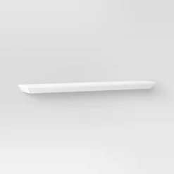 Wedge Shelf With Rod Bracket White - Threshold™ 9 Wedge Shelf With Rod Bracket White - Threshold™ -Every Space Store GUEST c4d19b23 f651 4d9b 882e daf6092e6452