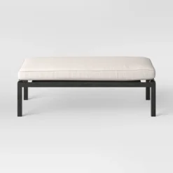 Ryegate 2pc 4' Mini Patio Daybed With Ottoman Weathered Teak - Threshold™ 15 Ryegate 2pc 4' Mini Patio Daybed With Ottoman Weathered Teak - Threshold™ -Every Space Store GUEST c54a025c 0c05 41ba a278 f43cfc523ab2