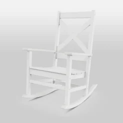 POLYWOOD Shawboro Outdoor Patio Rocking Chair - Threshold™ -Every Space Store GUEST c54a92ac 5fd0 482d af17 f8b838b6f8e9