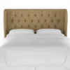 Tufted Woven Upholstered Wingback Headboard - Skyline Furniture -Every Space Store GUEST c5815651 d903 4a81 9921 28f171f4f847