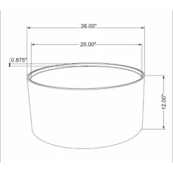 Manila Round Hammered Drum Coffee Table - Threshold™ 16 Manila Round Hammered Drum Coffee Table - Threshold™ -Every Space Store GUEST c735c5e7 eda7 4140 b04b 6b9aa50567be