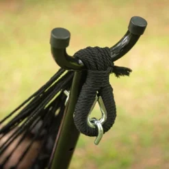 10" Fringe Outdoor Fabric Hammock Black - Threshold™ -Every Space Store GUEST c8a01de8 7dc6 47de 9dfa a9fc03c6a3c7