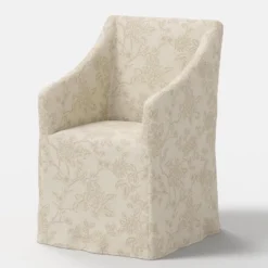 Sloped Arm Slipcovered Dining Chair - Threshold™ -Every Space Store GUEST c8d4268f 8601 4b99 8dd4 e9339b053d00