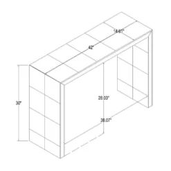 Ogden Burled Wood Console Table - Threshold™ Designed With Studio McGee -Every Space Store GUEST c9d87896 2f67 4a2a 9ba3 39f9f44679da