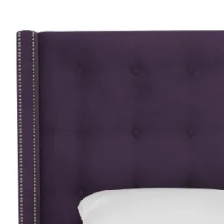 Nail Button Tufted Wingback Velvet Bed - Skyline Furniture -Every Space Store GUEST cd07f43e df25 4aae 89cb 6cb8f2427951