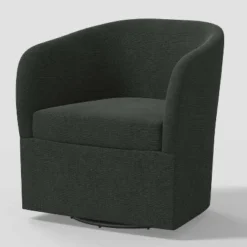 Rhea Swivel Chair In Linen - Threshold™ -Every Space Store GUEST d1713d20 e904 4ac7 a89e 40b9fb7ce26f