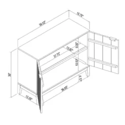 Thousand Oaks Wood Scalloped 2 Door Cabinet Brown - Threshold™ Designed With Studio McGee 12 Thousand Oaks Wood Scalloped 2 Door Cabinet Brown - Threshold™ Designed With Studio McGee -Every Space Store GUEST d30afdbb 7d2d 42ce bb10 d47b620b3648
