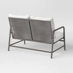 Granby Padded Wicker Patio Loveseat - Gray - Threshold™ -Every Space Store GUEST d30d4d74 4ffa 4ced b16e bb927b130223