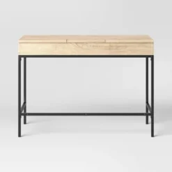 Loring Wood Writing Desk With Drawers And Charging Station - Threshold™ -Every Space Store GUEST d4bf598b 8e6f 4420 8439 4adbc964602e