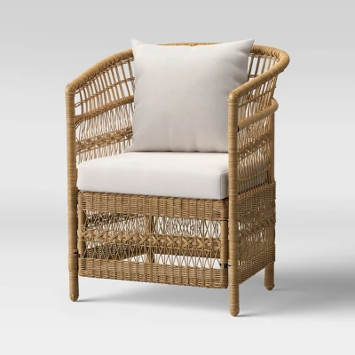 Mulberry 3pc Patio Chat Set - Natural - Threshold™ 6 Mulberry 3pc Patio Chat Set - Natural - Threshold™ - Image 4