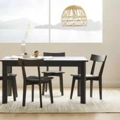 Bombelli Modern Extendable Dining Table Black - Threshold™ -Every Space Store GUEST d849b147 7847 4ae6 9e1d 818ca4a41883
