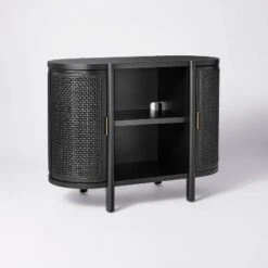 Portola Hills Caned Door Console With Shelves - Threshold™ Designed With Studio McGee -Every Space Store GUEST d8a3124a 3a6a 4b28 8cc4 73d0035a42d8