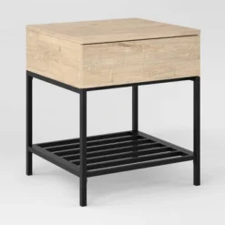 Loring End Table With Charging Station - Threshold™ -Every Space Store GUEST d8b9567b a4cd 4bda 98a6 31c5f7bf53fc