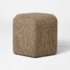 Hex Upholstered Ottoman Tan - Threshold™ Designed With Studio McGee -Every Space Store GUEST dab35ad5 965c 4be6 b141 2088e3d4ca70