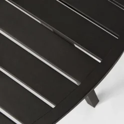 Fairmont 4-Person Round Patio Dining Table Black - Threshold™ -Every Space Store GUEST de8cf5a5 26a2 4eba 9d7b e353f05fe674