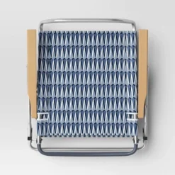 5 Position Beach Chair With Aluminum Frame & Wood Arms - Threshold™ -Every Space Store GUEST df33586e 5c96 402f bbf5 1ea58192bcc5