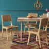 Ceylon Woven And Wood Dining Chair Brown/Natural - Threshold™ -Every Space Store GUEST df8a012b dffa 41a7 9c34 dd573a7efa7c
