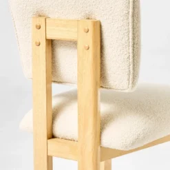 2pk Modern Upholstered Wood Dining Chair Cream - Threshold™ Designed With Studio McGee: Lacquered Rubberwood, Polyester Upholstery -Every Space Store GUEST e722ed36 1bb4 4fc1 b8a3 17ee4b770981