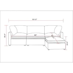 4pc Allandale Modular Sectional Sofa Set Gray - Threshold™ -Every Space Store GUEST e98f9434 244c 4a06 a88e b03b6016a2f1