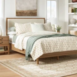 Elmira Bed Frame Brown - Threshold™ Designed With Studio McGee