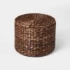 Woven Storage Ottoman Espresso - Threshold™ Designed With McGee