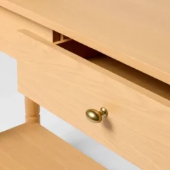 60" Modern Wooden Console Table With Drawer Brown - Threshold™ Designed With Studio McGee -Every Space Store GUEST ebde4b3b c33f 4ff1 b0dc 2641e0c8daf2