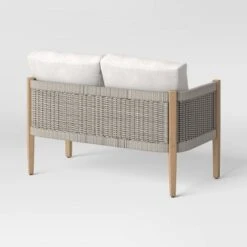 Pasadena Patio Loveseat - Gray - Threshold™ Designed With Studio McGee -Every Space Store GUEST ef542285 ed5f 4d45 b9b1 637135c89991
