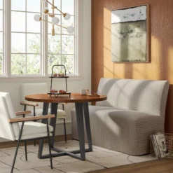 Replacement Slipcover Only For 57" Jean Dining Banquette - Threshold™ -Every Space Store GUEST f67b8a80 b1fc 4798 a0fb 775e970fcc08