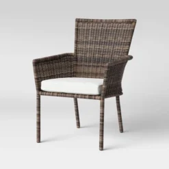 Monroe 2pk Patio Stack Dining Chairs Linen - Threshold™ -Every Space Store GUEST f6ba490d 602e 4484 bada 1ff13d1781bf