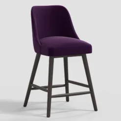 Geller Counter Height Barstool Velvet - Threshold™ -Every Space Store GUEST f6f2d200 d1af 473b b8c3 a2fbe35ddd71