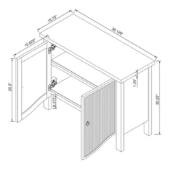 Elder 2 Door Cabinet Natural - Threshold™ Designed With Studio McGee -Every Space Store GUEST f8cc78b5 0f8d 40a3 b23d c1603c477653